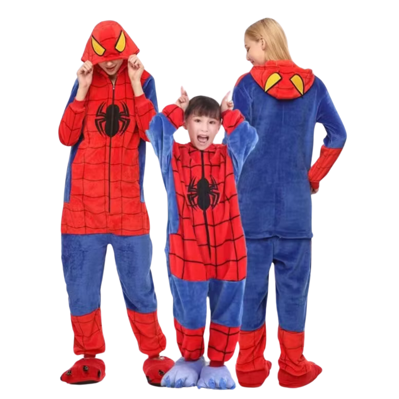 Pijama Homem Aranha Vermelho