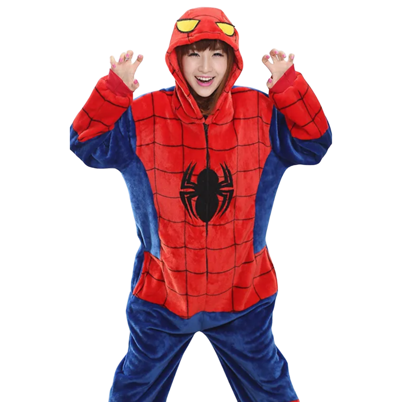 Pijama Homem Aranha Vermelho